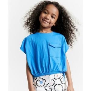 Epic Threads Girls Side-Tie Top, Created for Macy's - Campanula